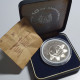 Singapore 10 Dollars Comm. 10th Anniversary Of ASEAN 1977 Silver Coin Incl. Box - Singapour