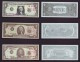 China BOC Bank (Bank Of China) Training/test Banknote,United States B Series 7 Different Dollars Specimen Overprint - Colecciones Lotes Mixtos