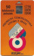 Czechoslovakia - CSFR - Výstava V Praze (Orange) - 1991, SC6, No CN, 50U, 20.000ex, Used - Cecoslovacchia