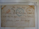 BV15  LA REUNION   BELLE LETTRE RARE EN PORT PAYé 1860 PAR PAQUEBOT ST DENIS A  BORDEAUX FRANCE +VOIE ADEN SUEZ ++ - Lettres & Documents