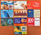 10 Different Phonecards - Operatori Telecom