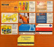 10 Different Phonecards - Alimentation