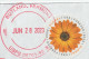 6856 Lettre Cover ETATS UNIS USA RUTLAND VERMONT TOURNESOL SUNFLOWER - Storia Postale