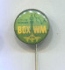 Boxing Box Boxen  Pugilato - World Championship 1982. Munchen Germany, Vintage Pin Badge Abzeichen - Boxeo