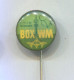 Boxing Box Boxen  Pugilato - World Championship 1982. Munchen Germany, Vintage Pin Badge Abzeichen - Boxen
