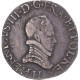 Monnaie, France, Henri III, 1/2 Teston, 1576, La Rochelle, TTB, Argent - 1574-1589 Enrico III