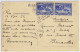 BRAZIL - 1922 - 2xMi.145 100r Centenary Of Independance On Post Card Of Praia Do Anel From SUC DE CAIXAS To Belgium - Lettres & Documents