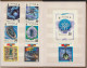 TIMBRES   RUSSIE-URSS  COLLECTION   DE LA CONQUËTE DE L'ESPACE     PETIT CARNET. - Collezioni