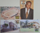 1989.. VENDA..LOT OF 4 MAXIMUM CARDS WITH STAMPS..  The 10th Anniversary Of Independence (full Serie) - Venda