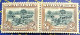 1927\28 2\6 SHILLING PAIR, HINGED MINT, YELLOW GUM, FINE TO VFINE CONDITION - Unused Stamps