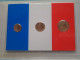 Set Of 3 Coins LA FRANCE ( DETAIL > Voir / See SCANS ) Gold Plated ! - Variétés Et Curiosités