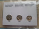 Set Of 3 Coins > SLOVENIË ( DETAIL > Voir / See SCANS ) Gold Plated ! - Eslovenia