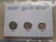Set Of 3 Coins > SLOVENIË ( DETAIL > Voir / See SCANS ) Gold Plated ! - Slovenia