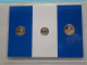 Set Of 3 Coins > GUATEMALA ( DETAIL > Voir / See SCANS ) Gold Plated ! - Guatemala