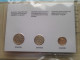 Set Of 3 Coins > MACAO / MACAU ( DETAIL > Voir / See SCANS ) Gold Plated ! - Macao