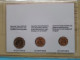 Set Of 3 Coins > PARAGUAY ( DETAIL > Voir / See SCANS ) Gold Plated ! - Paraguay