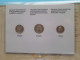 Set Of 3 Coins > GUYANA ( DETAIL > Voir / See SCANS ) Gold Plated ! - Guyana