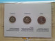 Set Of 3 Coins > DOMINIKAANSE REPUBLIEK ( DETAIL > Voir / See SCANS ) Gold Plated ! - Dominicana