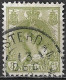 Witte Punt In Straal Rechtsboven In 1899 Koningin Wilhelmina 3 Cent Groen NVPH 57 - Errors & Oddities