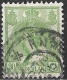 Groene Punt In Stralen Links In 1899 Koningin Wilhelmina 20 Cent Groen NVPH 68 - Plaatfouten En Curiosa