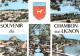 [43] Souvenir Du Chambon-sur-Lignon Cpsm Multivues 1969 - Blason - Le Chambon-sur-Lignon