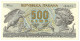 500 LIRE BIGLIETTO DI STATO ARETUSA SERIE SPEC.LE SOSTITUTIVA W05 23/02/1970 SUP - Andere & Zonder Classificatie