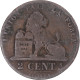 Monnaie, Belgique, 2 Centimes, 1863 - 2 Cents