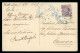 RARE "PORTO LAGO LERO/RR POSTE BASE NAVALE"1927Italia Michetti Ppc (cover Grèce Greece Aegean Islands Egeo Leros Italy - Egeo (Lero)