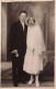 CARTE PHOTO - Noces - Couple Lors De Son Mariage - Carte Postale Ancienne - Noces