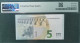 5 EURO SPAIN 2013 LAGARDE V014J1 VC SC FDS UNC. PERFECT PMG 67 EPQ ONLY FOUR NUMBERS - 5 Euro