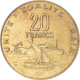 Monnaie, Djibouti, 20 Francs, 2017 - Dschibuti