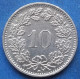 SWITZERLAND - 10 Rappen 1996 B KM# 27 Confoederatio Helvetica - Edelweiss Coins - Autres & Non Classés