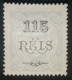 CONGO - 1902 - D.CARLOS I, COM SOBRETAXA - CE34a DENT.13 1/2 - Congo Portoghese