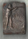 Chasse/Plaquette Bronze De Challenge De TIR/ Challenge L LEFRANC/ J Maubras /avec Faisan En Vol/1924     CHASS24 - Andere & Zonder Classificatie