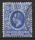 K.U.T..." EAST AFRICA & UGANDA..".KING GEORGE  V..(1910-36.).." 1912.."....15c......SG49......VFU - East Africa & Uganda Protectorates