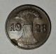 DEUTSCHES REICH- 1 PFENNIG 1928. D - 1 Renten- & 1 Reichspfennig