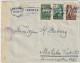 FINLAND - 1945 - Facit F258, F295 & F296 Red Cross (1942 & 45 Issues) On Censored Cover From HELSINKI To MOTALA, Sweden - Storia Postale