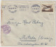 FINLAND - 1945 - Facit F287 3.50M Douglas DC-2 On Censored Cover From Helsinki To Motala, Sweden - Cartas & Documentos