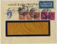 FINLAND - 1940 - 3xFacit F150 & 2xF156 On Censored Air Mail Cover From KIRKIEMI / GERKNÄS - Briefe U. Dokumente