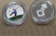 INDIA 2022 T20 WORLD CUP SOUVENIR COIN UNC 40g SILVER As Per Scan - Specimen