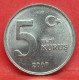 5 Kurus 2007 - TTB - Pièce De Monnaie Turquie - Article N°4955 - Turquie