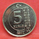 5 Kurus 2011 - TTB - Pièce De Monnaie Turquie - Article N°4961 - Turquie