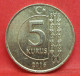 5 Kurus 2016 - TTB - Pièce De Monnaie Turquie - Article N°4969 - Turquie