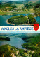 CPM-81- ANGLÈS _ LA RAVIÈGE _  2 Vue Aériennes  *SUP**2 SCANS - Angles