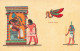 EGYPTE - God And Kings - King Tutankhamun - Governor Huy - Goddess Ouazet - God Shu - Carte Postale Ancienne - Persone