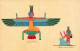 EGYPTE - God And Kings -  Goddess Nyphtis - Goddess Nyphtis Adoring - Carte Postale Ancienne - Personas