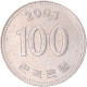 Monnaie, Corée, 100 Won, 2003 - Corée Du Sud