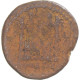 Monnaie, Auguste, Semis, 12-14, Lugdunum, B+, Bronze, RIC:246 - The Julio-Claudians (27 BC Tot 69 AD)