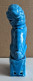 Figurine Chien FOO En Porcelaine émaillée Bleue - Dogs