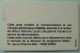 FRANCE - Bull Chip - Teletel - Smart Card Specimen 390 - Green - R - Otros & Sin Clasificación
